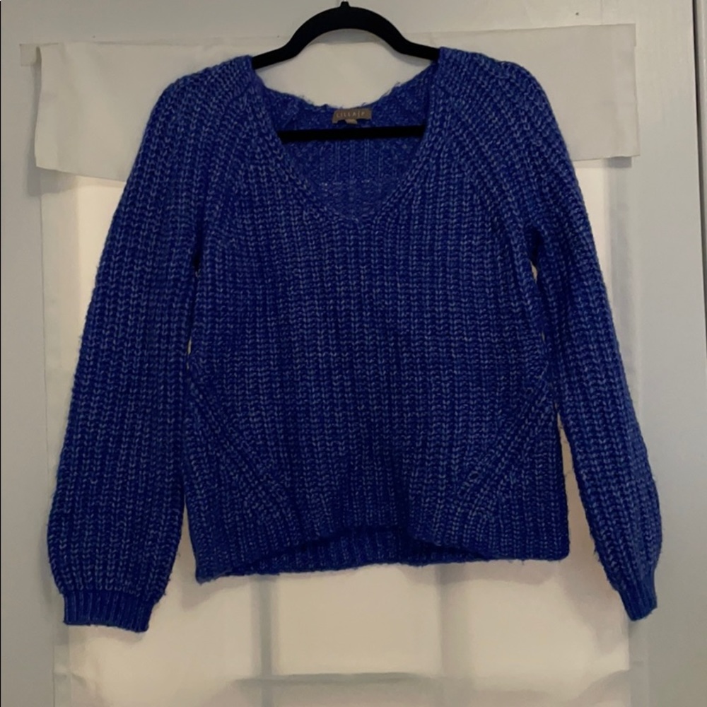 Gorgeous and Heavy Blue Sweater